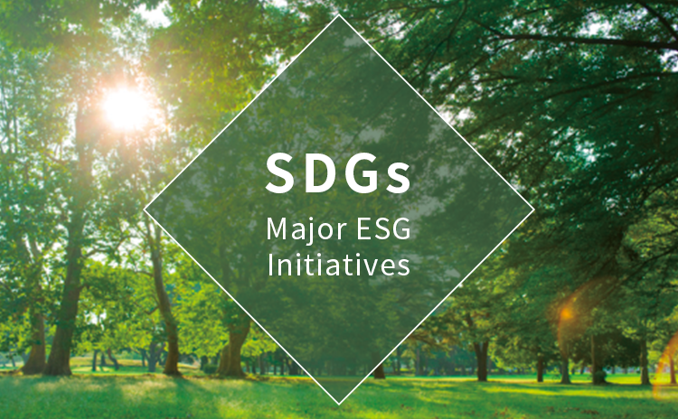 SDGs Major ESG Initiatives